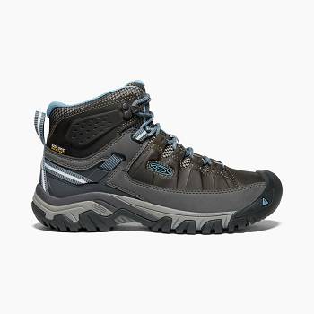 KEEN Targhee III Waterproof Mid - Tmavo Hnede Turistické Topánky Damske, KEEN281